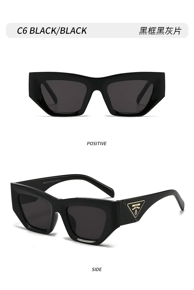 2025 Fashion Glasses For Men Women Elegant Square Unisex Designer Luxury Glasses Glamor Women Glasses Mask Mask