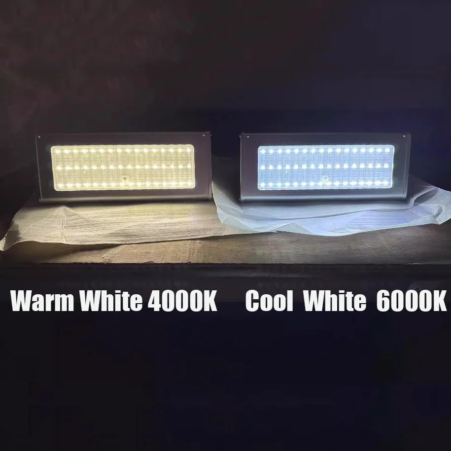 Solar LED Light Outdoor WaterProof Aluminum RIR Motion Sensor Solar Powered Path Lamp for Garden Fence Wall Security Lighting