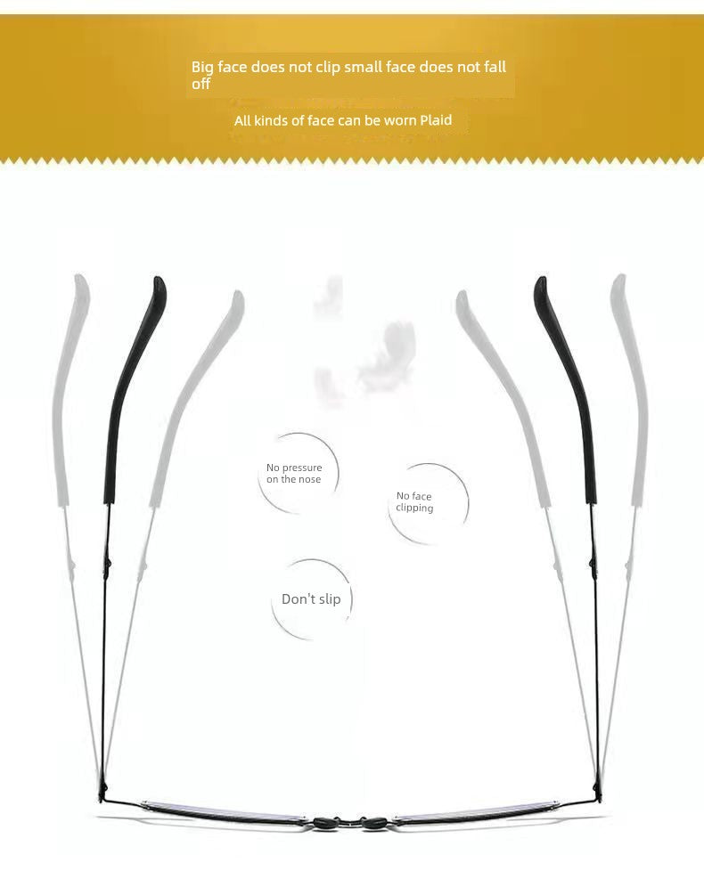 Tiktok Same Style Foldable and Portable HD Presbyopic Glasses