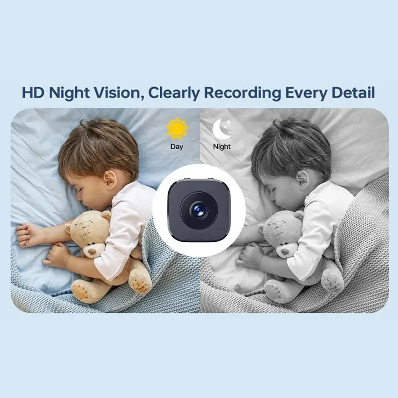 Xiaomi 6K Mini Security Camera Wireless WiFi Monitoring Security Protection Remote Night Vision Surveillance Smart Home New