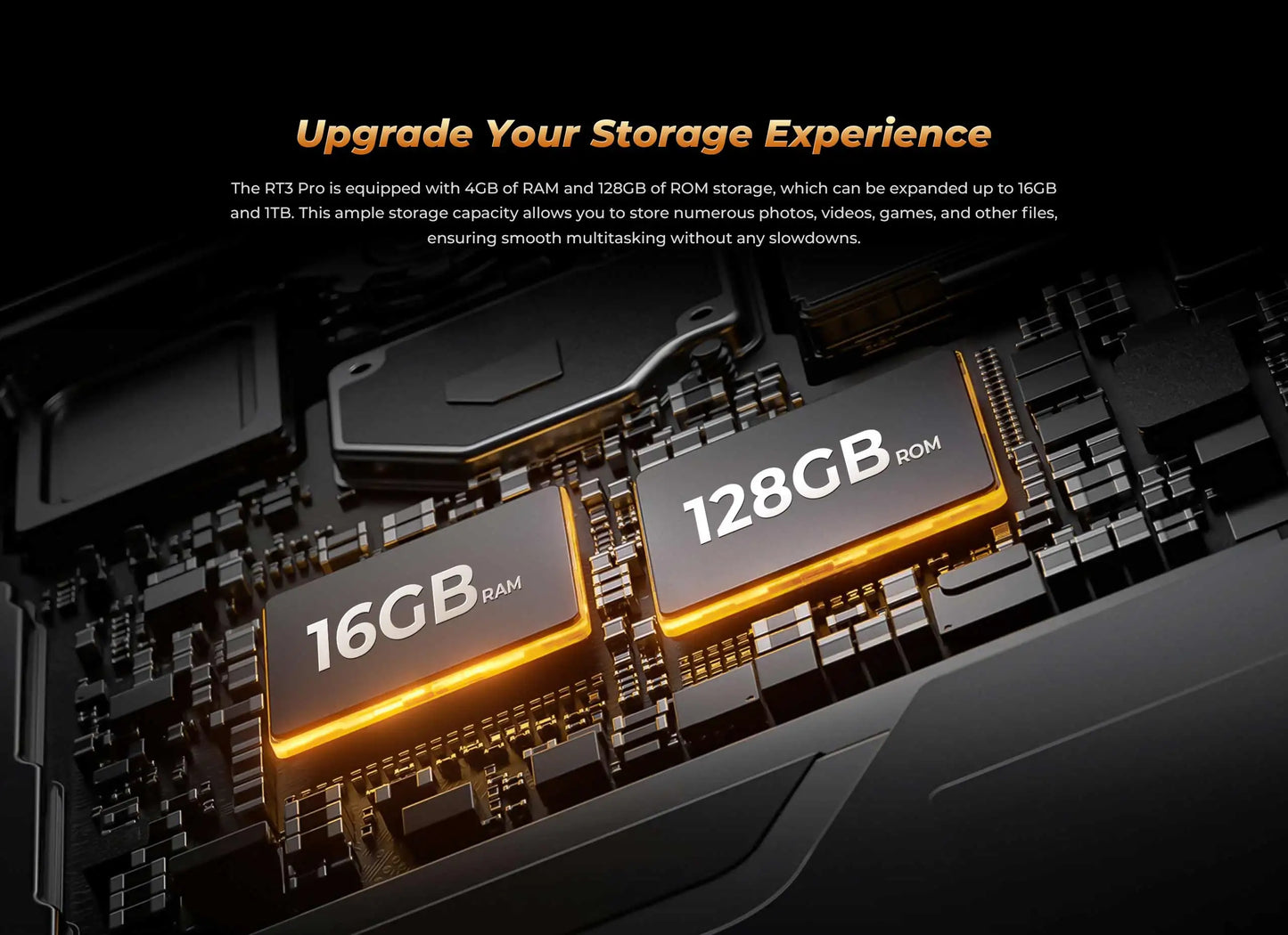 NEW OUKITEL RT3 PRO 4G Rugged Tablet 8 Inch HD Display 16(4+12)GB +128GB Waterproof Tablet Pad 5150mAh Android 14.0 Tablet PC