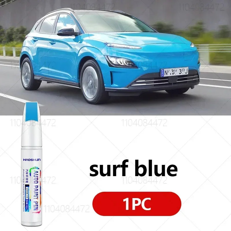 For Hyundai Kona 2017-2025 OS SX2 Paint Repair Pen Touch Up Scratch Remover DIY Auto Accessories Black White  Blue Gray Red Grey