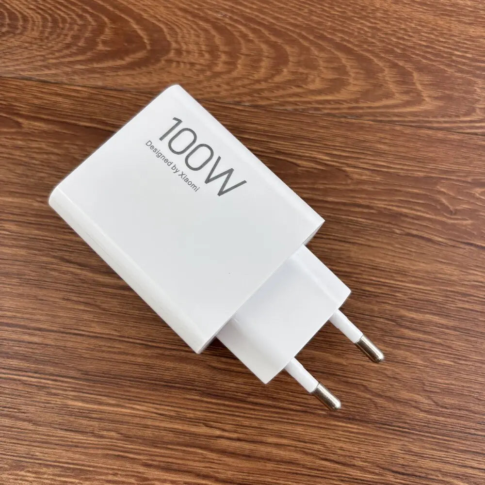 Xiaomi 100W HyperCharge Combo Type-A Power Adapter 1M 6A Turbo Fast Charging Cable for MI 17 15 Ultra 14 13 Redmi K90 80 Pro Max