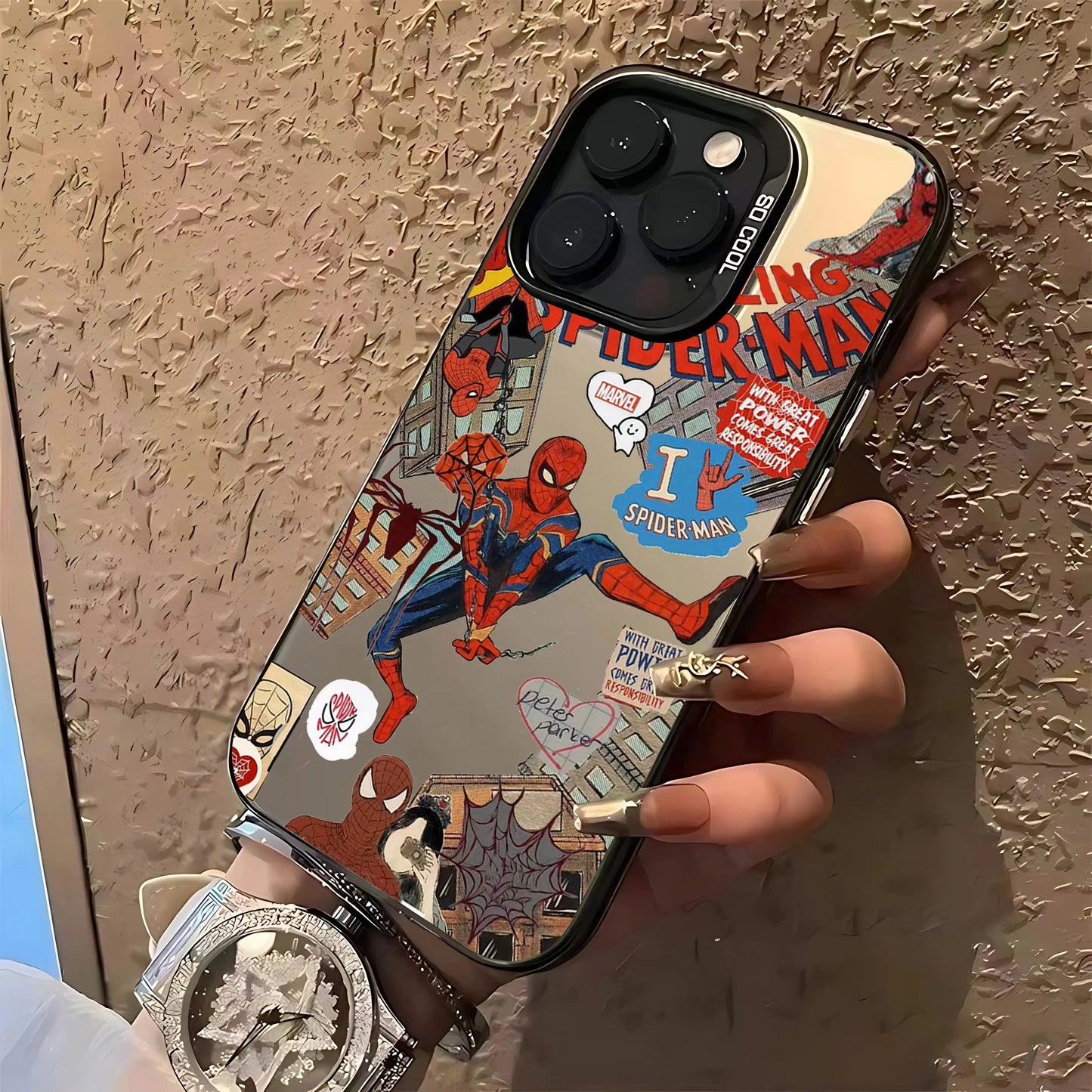 Cool Spiders Mans Phone Case for Oppo A6 F31 A5x A5 A3x A60 A79 A98 A1 A78 A58 A38 A18 A57 A76 A36 A17 A94 A74 F29 Pro 4G 5G