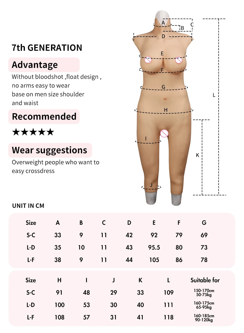 EYUNG Bodysuit Crossdressing Pussy Body Suit Cosplay Silicone Breasts Shemale Full Silicone Bodysuits Sissy Underwear Panties