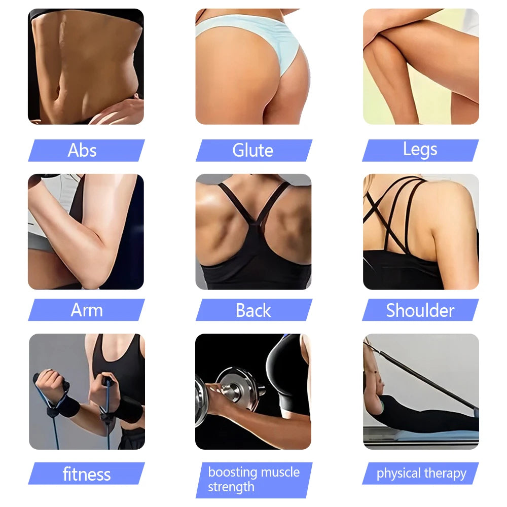 Resistance Band Set, Exercise Bands,Work Out Bands with Handles for Men and Women Fitness, Strength Training Home Gym Equipment