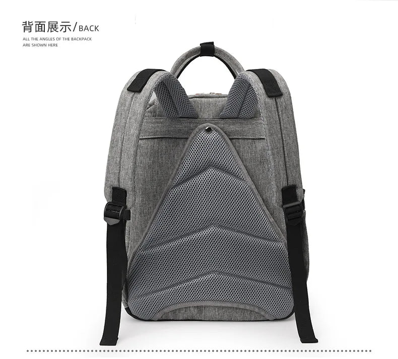 Diaper Bag Backpack for Stroller Waterproof Mummy Large Capacity Outdoor Travel Nappy Maternity Bag with Portable Changing Pad