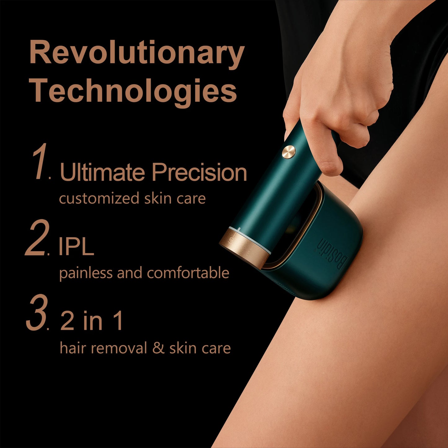 Ipl Hair Removal ABS Portable Machine With 5 Laser Head Unlimited Flashes Women Man Painless Laser Epilator For Body