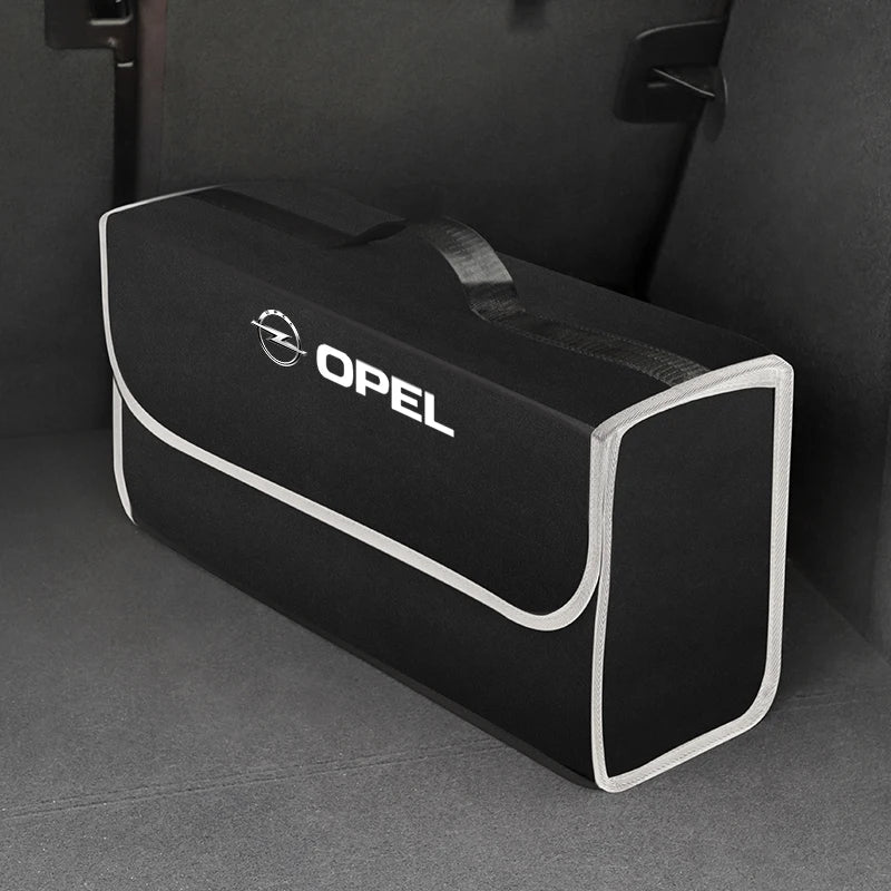 Opel Car Organizer Bag Storage Tool Trunk Box Car Accessories For Corsa D Adam OPC H Astra Mokka G Zafira A DX J Antara C Junior