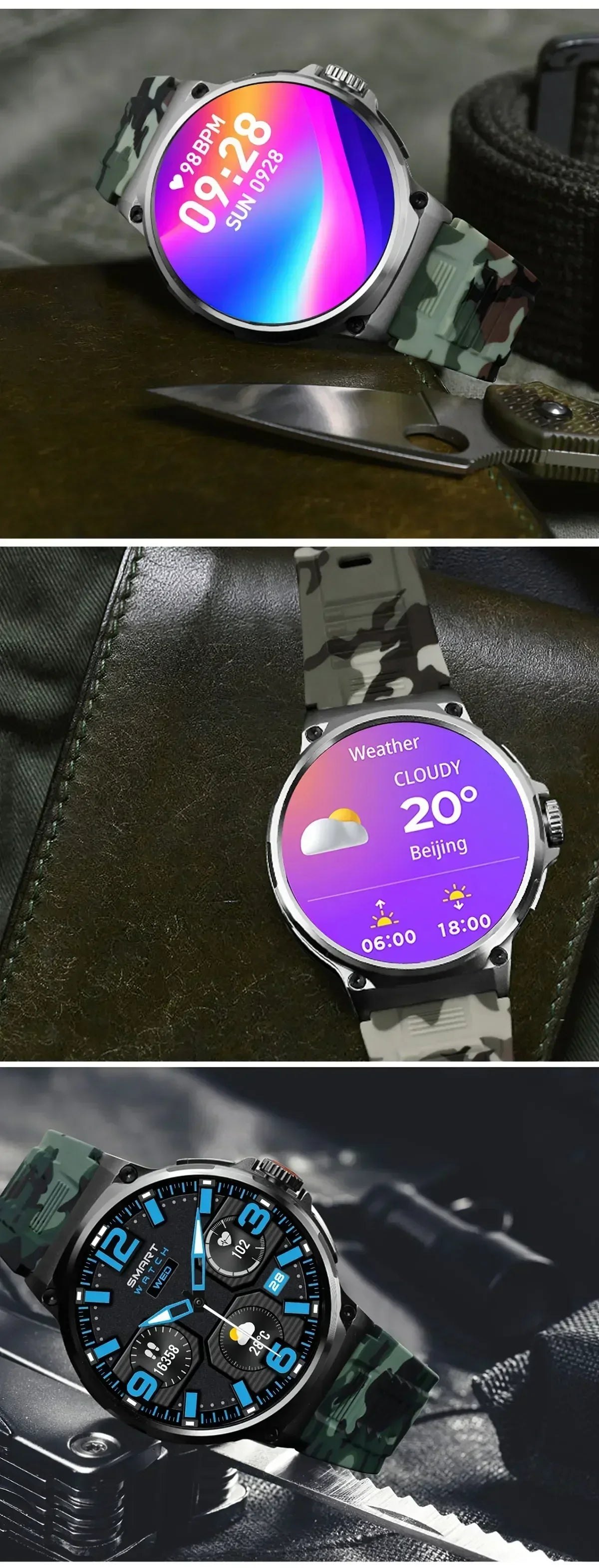 Xiaomi 2025 NEW 1.85-inch ultra HD smartwatch, GPS track HD Bluetooth call; 710 mah large battery 400+ dial, suitable for Huawei