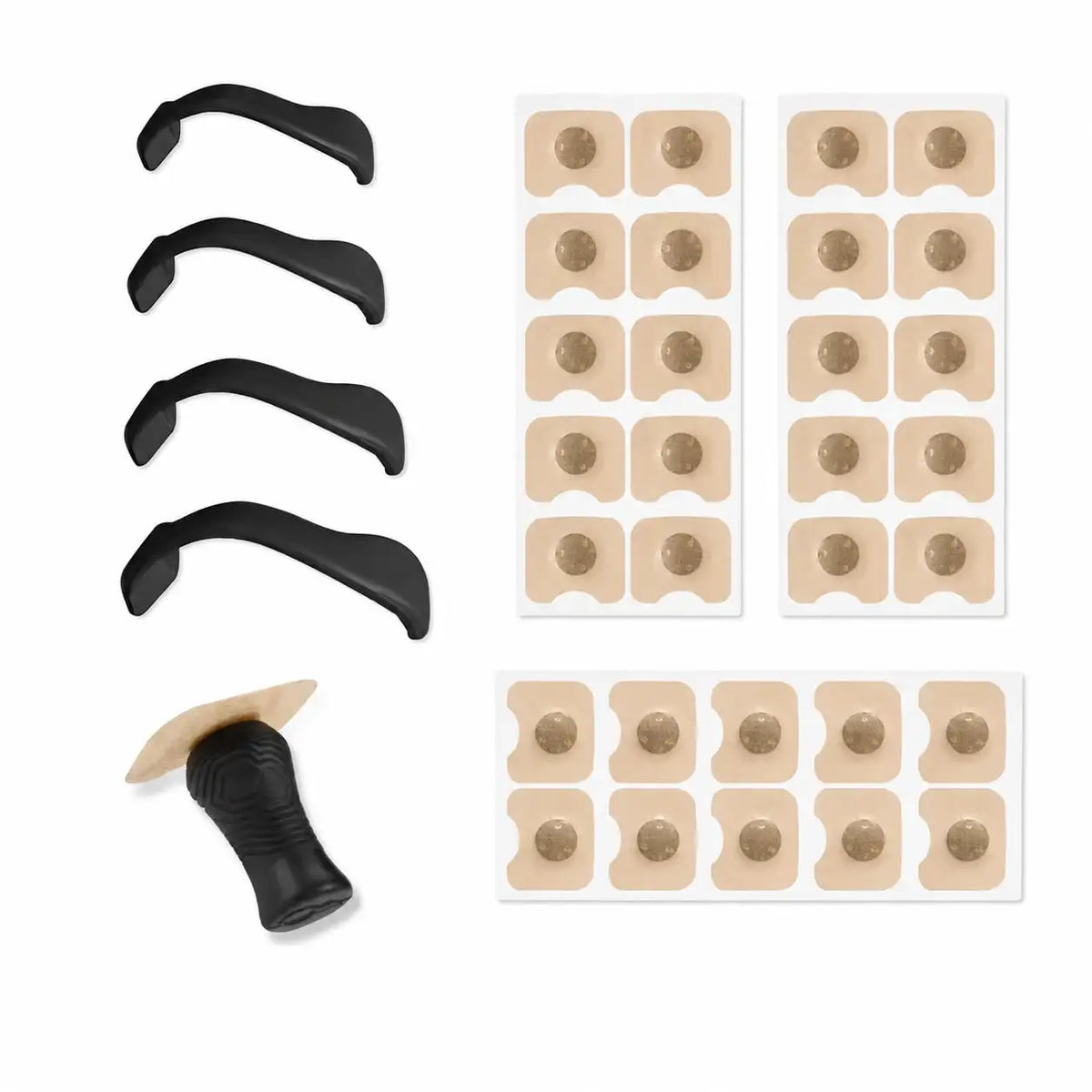 Magnetic Adjustable Nose Clip Set Nasal Dilator Anti Snoring Sleep Aid Boost Breathing Portable Travel Daily Use for Adults