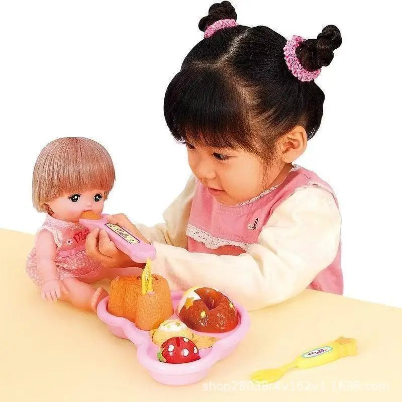 NEW Food Feeding Pudding Feeding Toy Little Bear Bento Food Platter Role Play Early Education Pretend Play House Toys