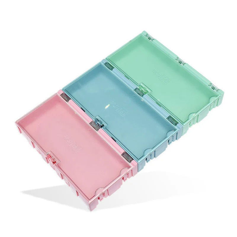 SMD SMT Electronic Component Container Mini Storage Boxes kit PCB Component Organizer for Small Component Jewelry Tool