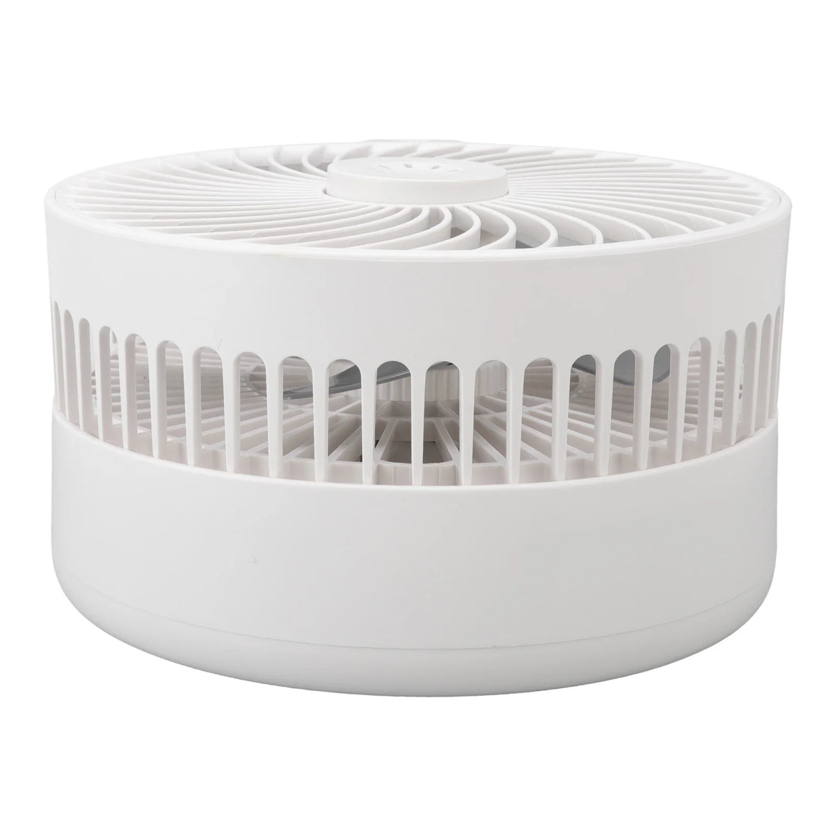Folding Telescopic Fan 4 Speed USB Charging Remote Control Portable Desktop Floor Fan with Light for Home Travel