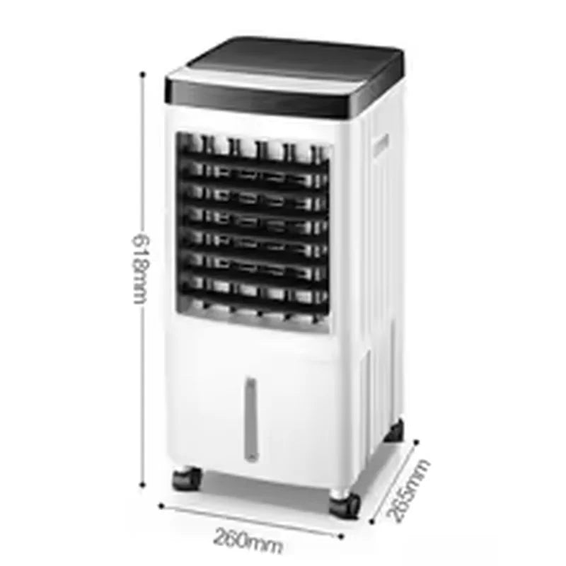 Remote Control Air Cooler Portable Water Cooling Fan Mini Mobile Air Conditioner Household Refrigeration Fan EU US UK Plug