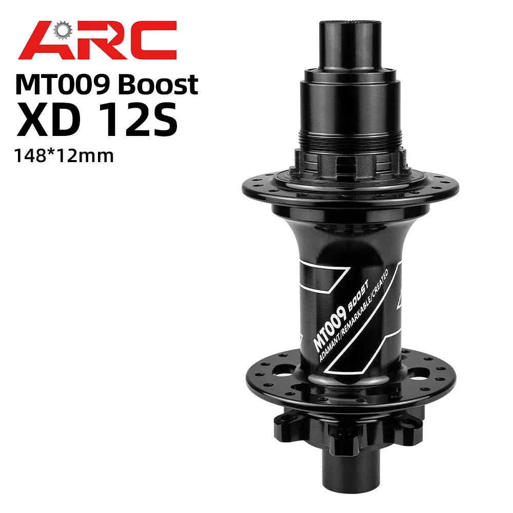 ARC MT009 BOOST MTB rear hub	Bicycle Hub 6 Pawls 15x110 10x141 12x148 32H Bike Wheel Hub HG XD MS for K7 8 9 10 11 12 Speed