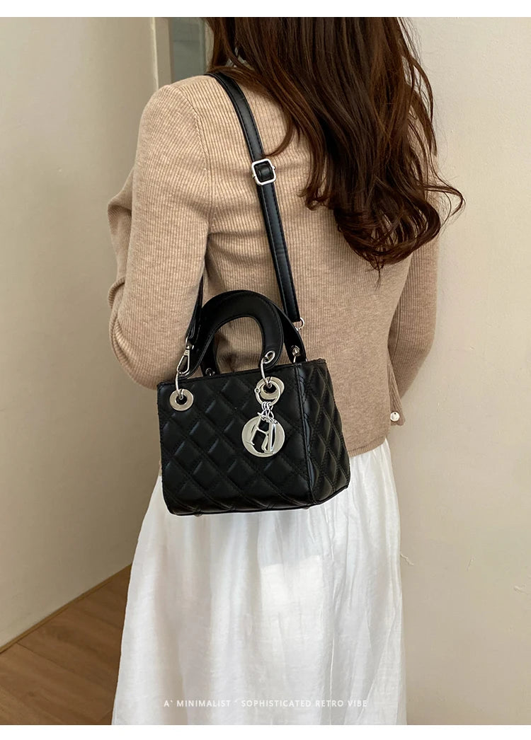 Luxury Original Retro Diaper Bag For Women Designer Leather Crossbody Bag Large Capacity Elegant Stylish Commuter Shoulder Bag