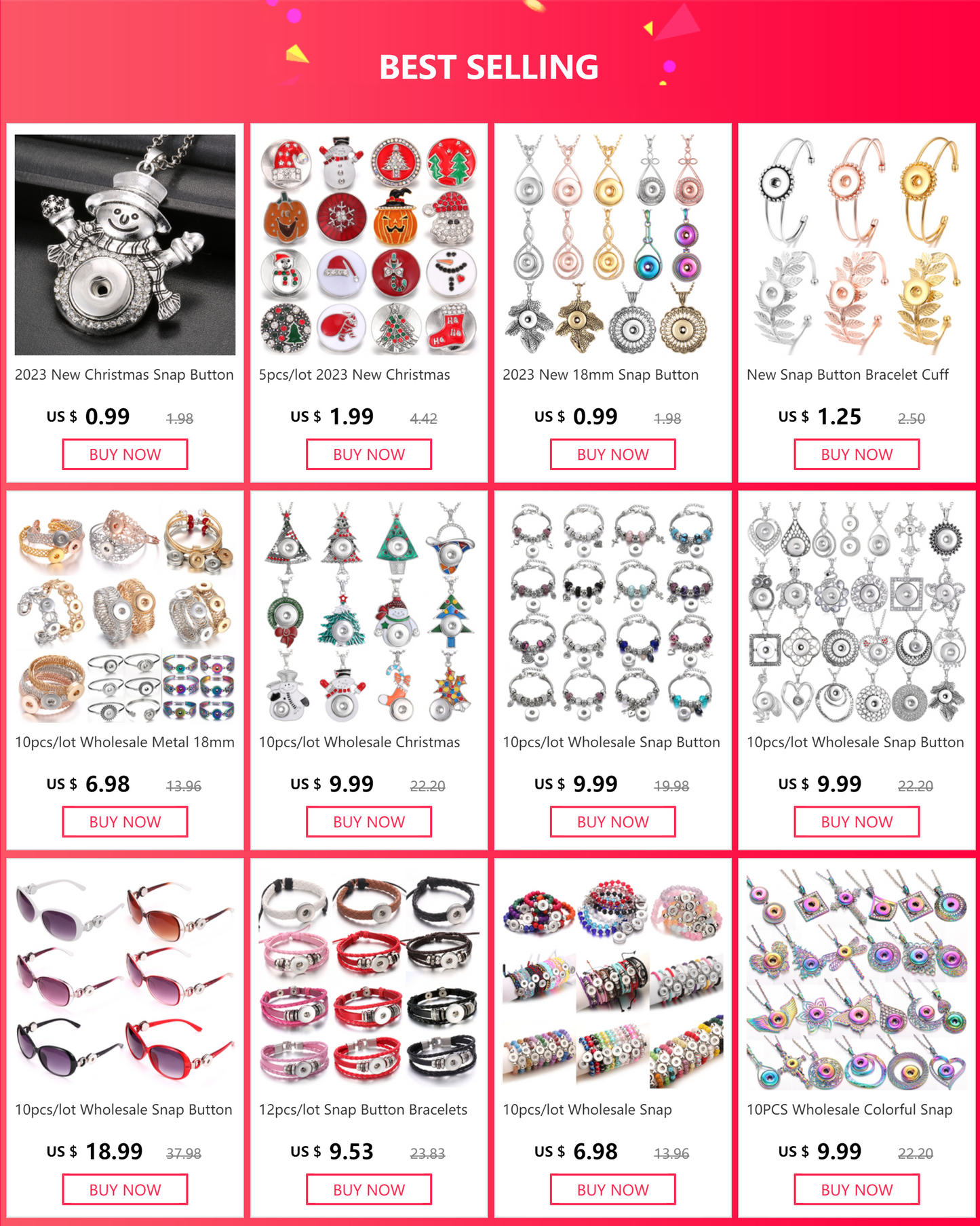 10pcs/lot Wholesale Metal 18mm Snap Button Bracelet Bangles Silver Gold Color Snap Bracelet Fit 20mm 18MM Snap Buttons Jewelry