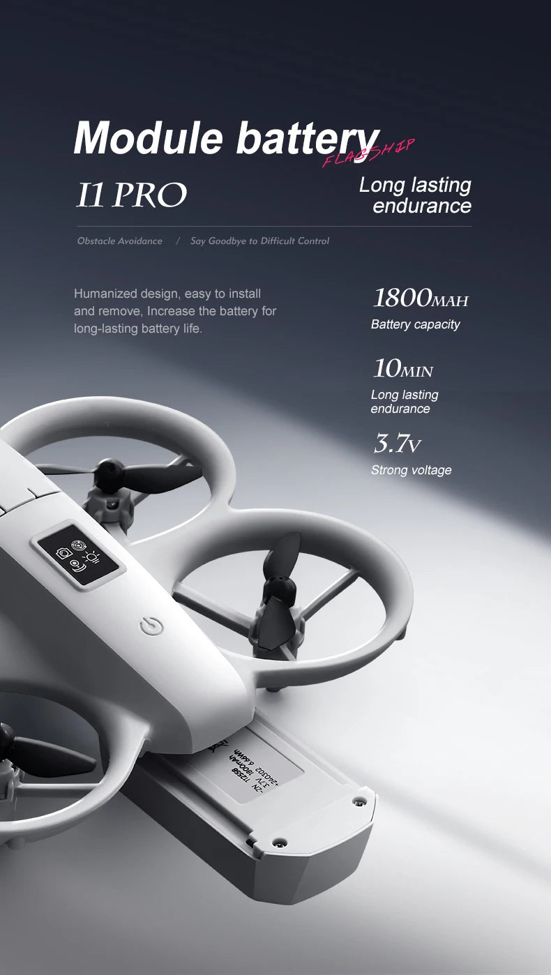 i1PRO Mini Drone Professional 8K HD Camera Drone 5G WIFI FPV UAV With screen remote control Avoidance Aerial Quadcopter Toy Gift