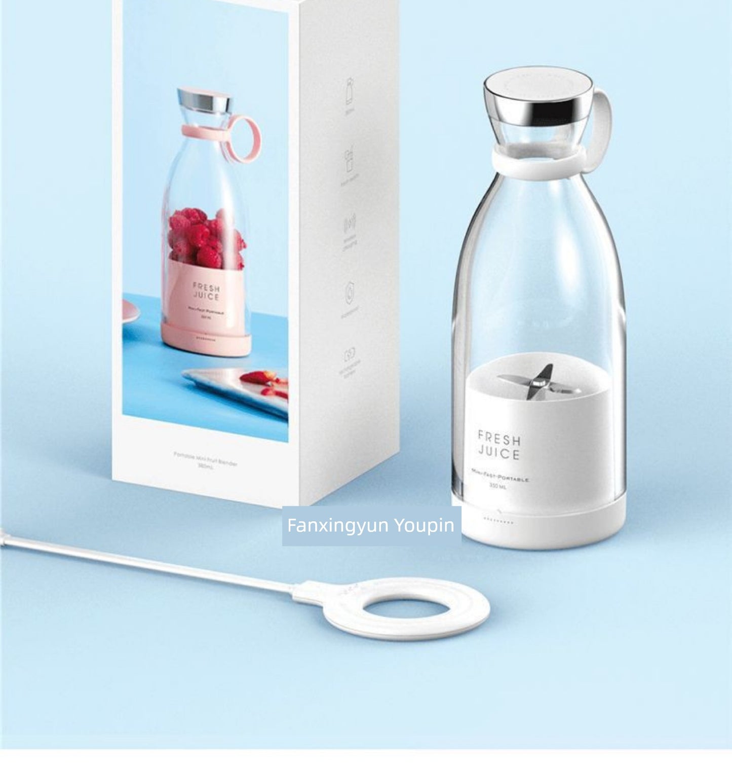 Portable Electric Juicer Cup 110 V220v Neutral US Juicer Canada Fruit Juicer Wireless USB