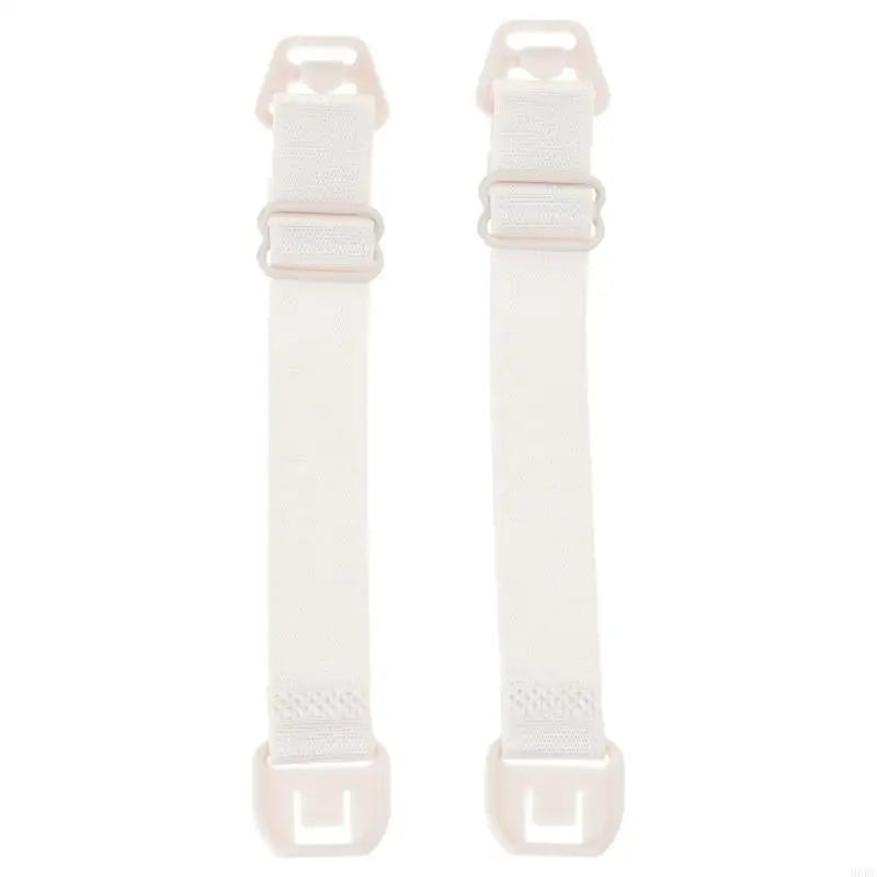 2PCS Breastfeeding Bra Accessory Adjustment Buckle Extender Hook for Nursing Bra Pumping Bra Extending Shoulder Straps 69HE