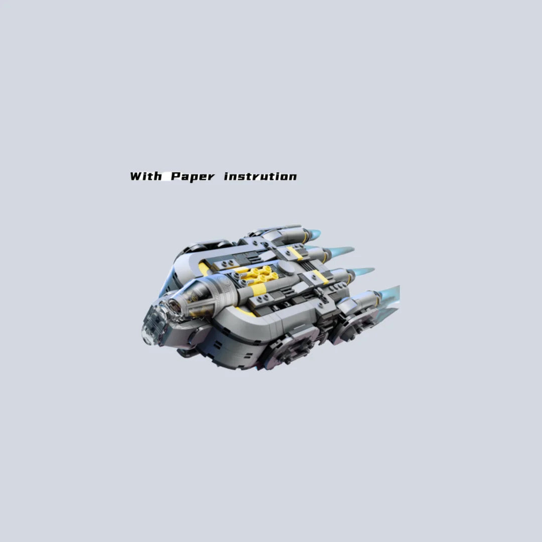 2026 New 701pcs Requiring Assembly Starship Blocks Model Space World Movie Christmas Birthday Toy for Family Decor Gifts