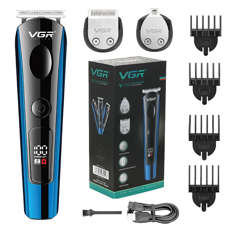 3in1 cordless professional hair clipper men's beauty beard trimmer electric stubble hair clipper hair clipper