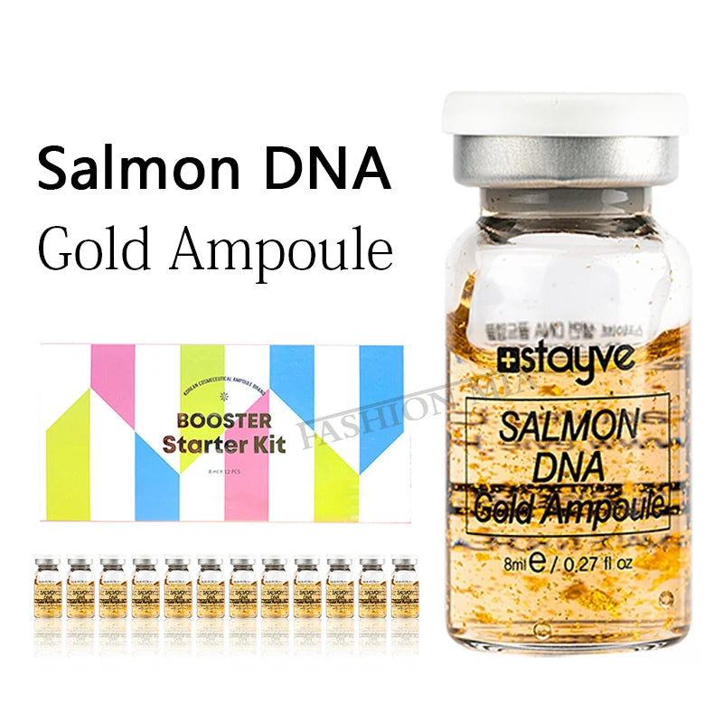 Korea Stayve BB Cream Glow Skin Booster Ampoule Kit Niacinamide/Salmon DNA  Face Foundation Moisturizing Cream Skin Care Beauty