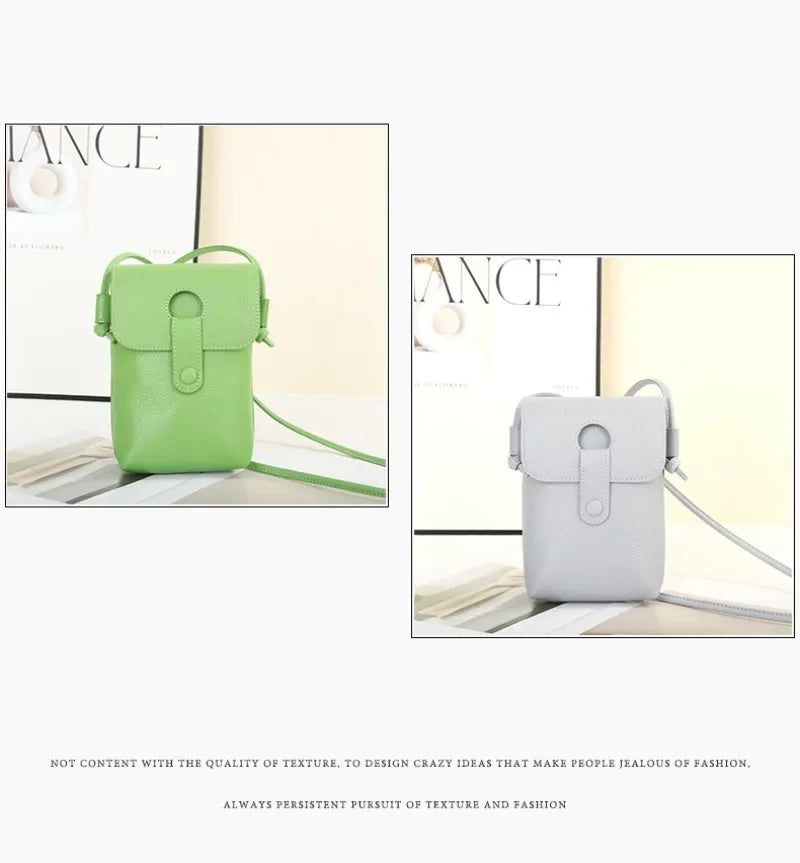 Luxury Brand Design Crossbody Bags for Women Small Cell Phone Wallet Purse with Adjustable Strap Women's Shoulder Bag Handbag