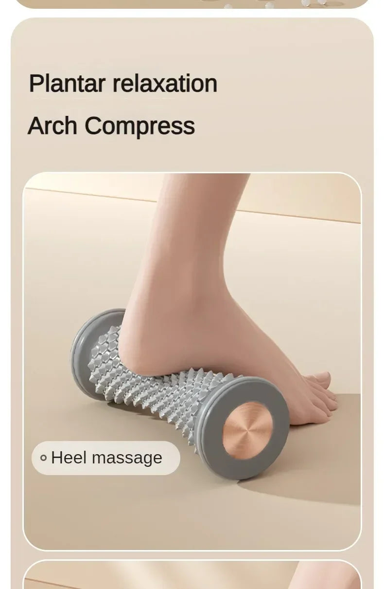 2026 New Best Seller Plastic Manual Foot Massager Massage Roller Yoga Massage Ball Achilles Tendon Roller Foot Massager