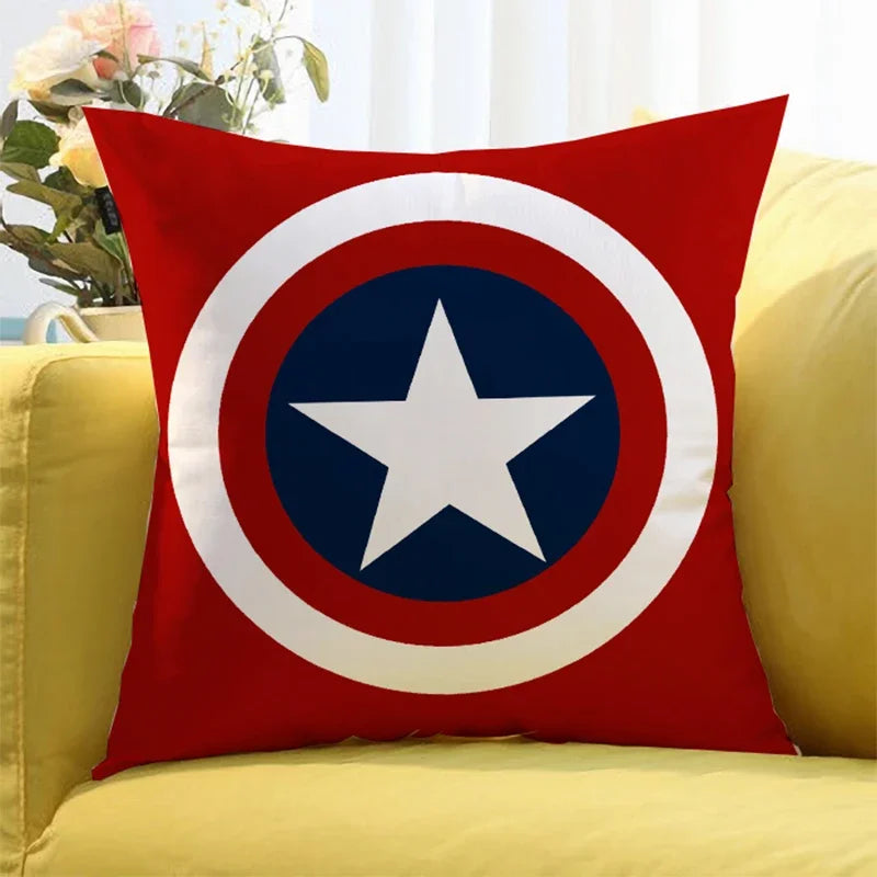 Marvels SpiderMans CM Pillowcase Pillowslip Plush Cartoon Anime Kids Birthday Cute Gifts Kawaii New Home Bedroom Decoration