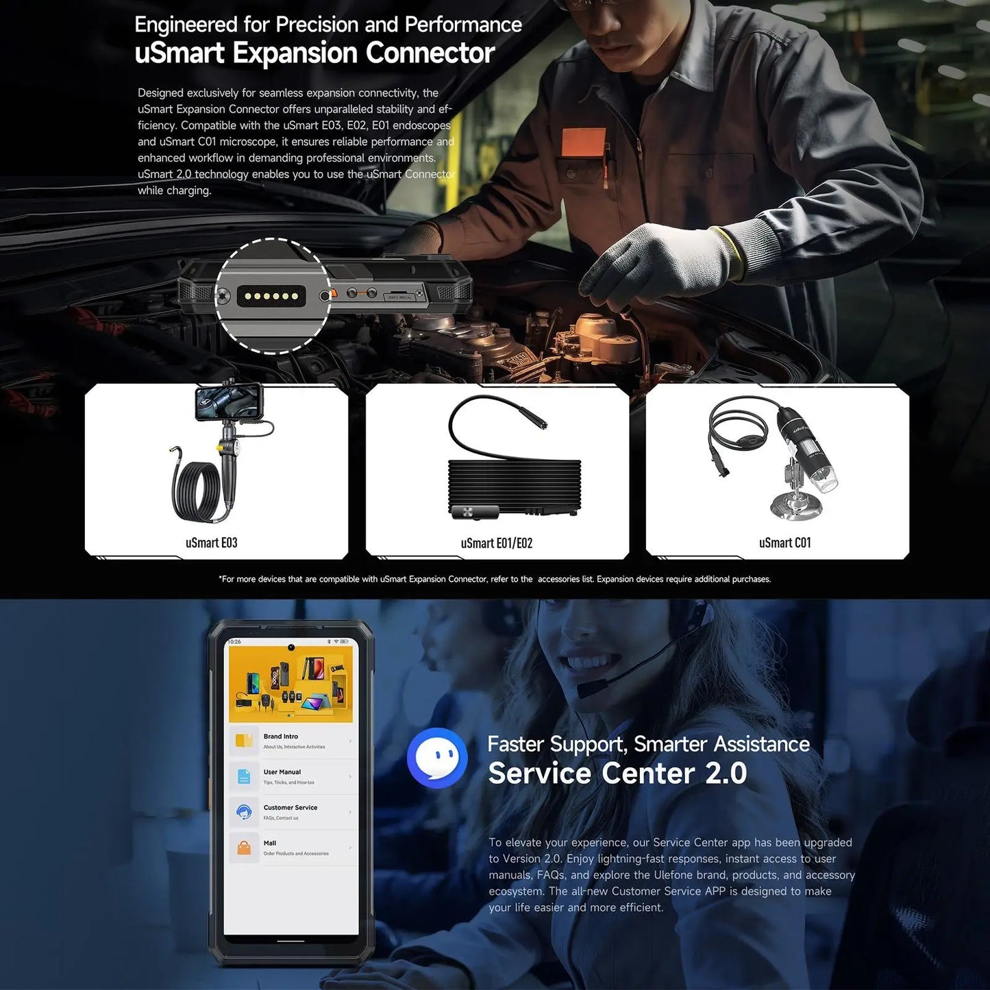 Ulefone Armor 34 Pro+5G AI Rugged Phone 32GB+512GB 25500mAh 6.95" Built-in Projector 120Hz Android 15 MTK 7300 NFC Smartphone