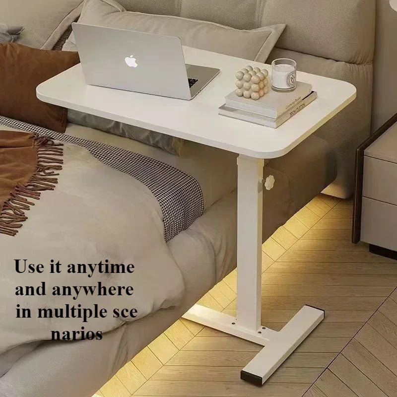 Mobile Bedside Table Household Office Desk Bedroom Folding Tables Portable Minimalist Folding Portable Workbench Learning Desk