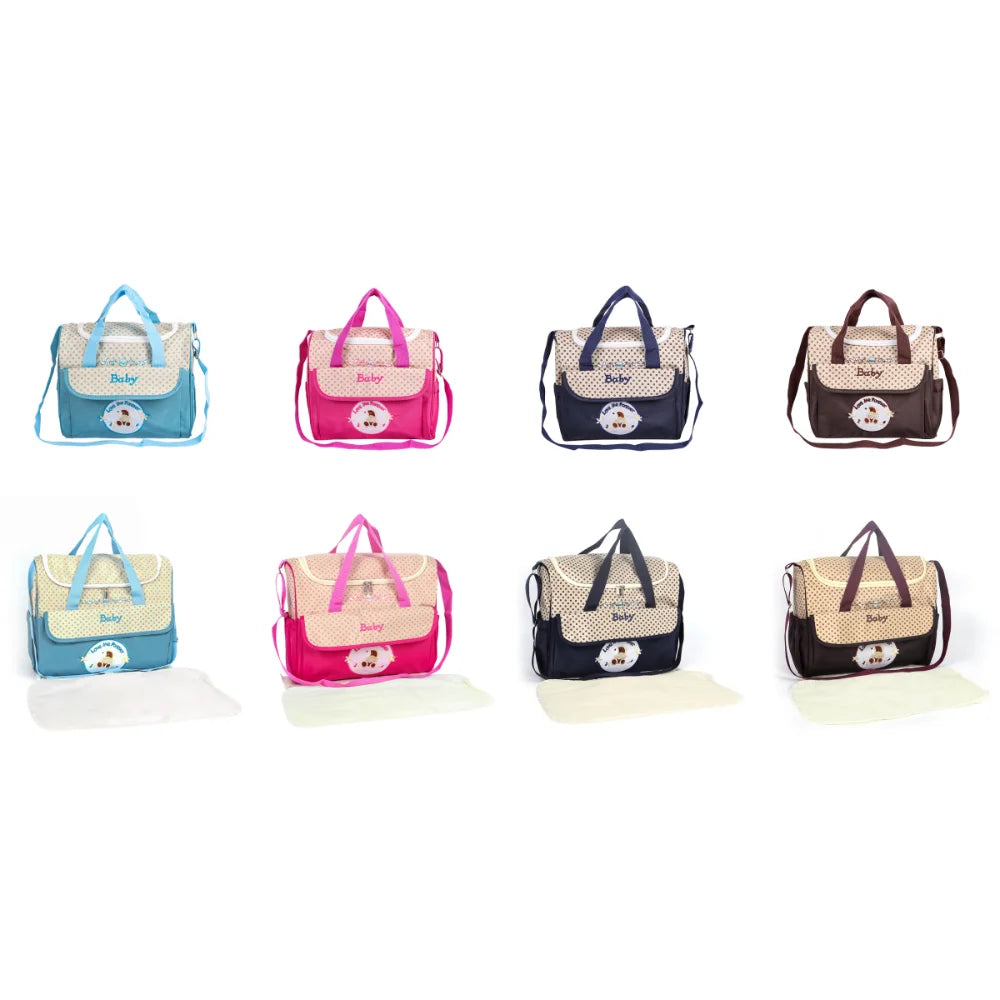 Storage Baby Diaper Bag Crossbody Multifunctional Mommy Maternity Packs Canvas Large Capacity Baby Stuff Nappy Bags Mother