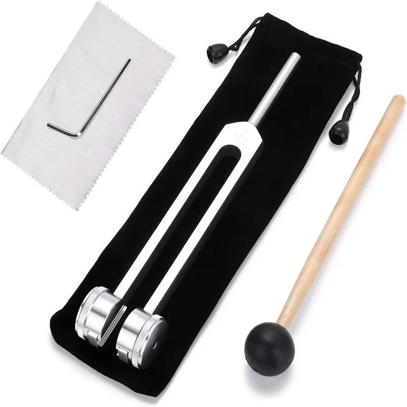 128/256/512 Set Frequency Tuning Fork for Healing Professional Tuning Fork For Healing Set With Devices Sound Healing Instrument