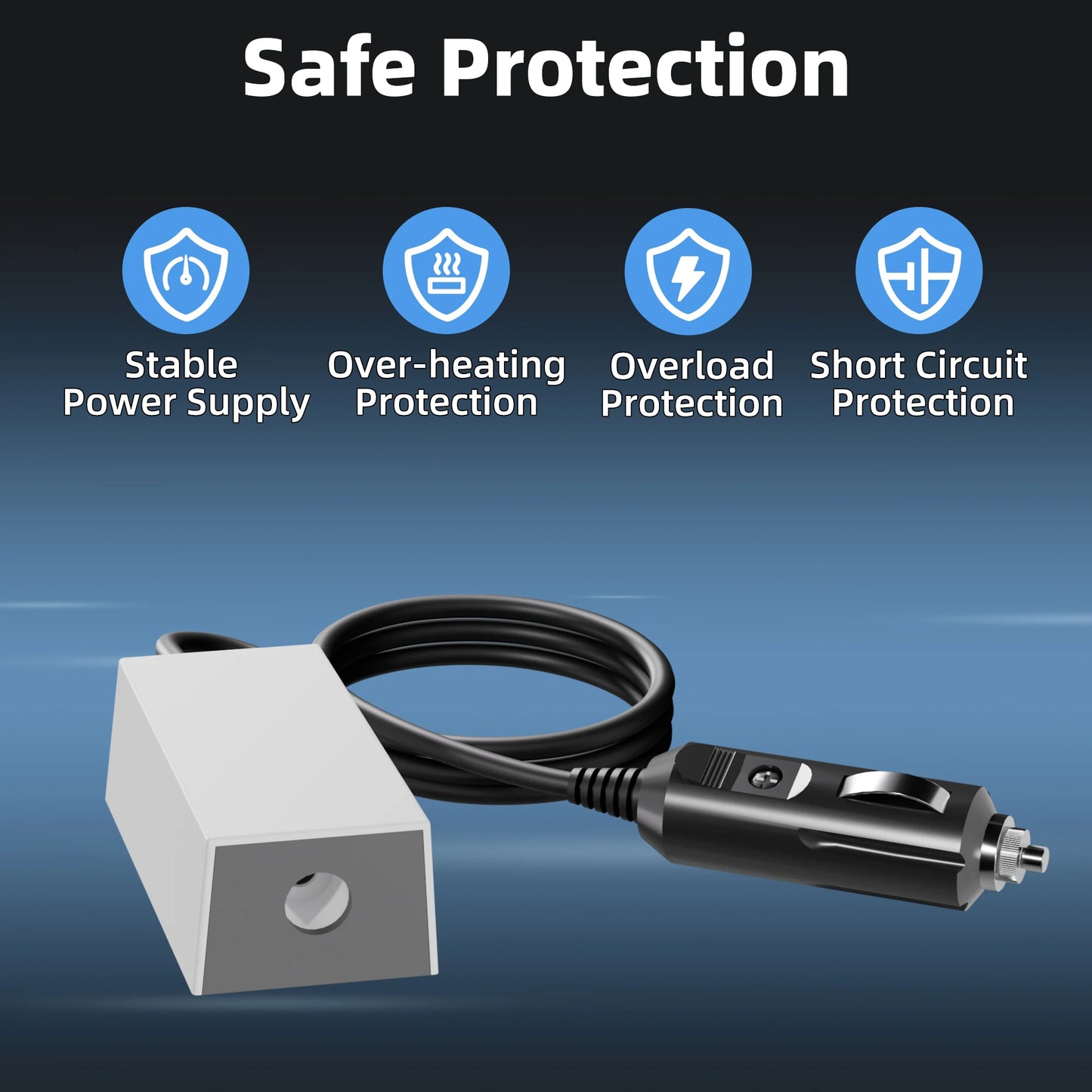 Starlink Mini Car Charger Cable Adapter 67W with DC-to-DC Regulator Converter 12V-36V Input Car Charger Waterproof Portable