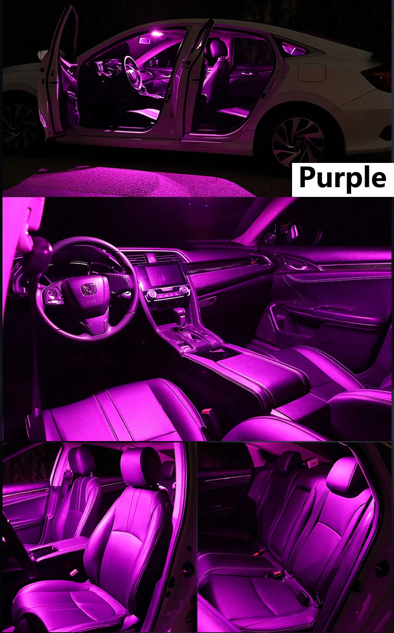 ZITWO 11Pcs Canbus LED Bulb Interior Dome Reading Map Trunk Light Kit For Skoda Scala 2019 2020 2021 2022 Car Accessories Canbus
