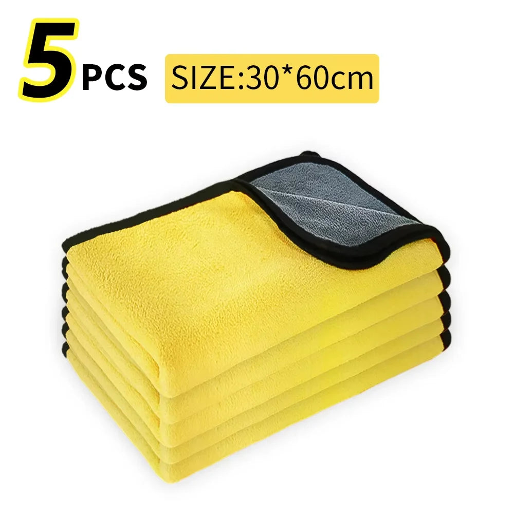 High Quality Microfiber Car Wash Towel Absorbent, Scratch - Free Cleaning Cloth for Drying & Auto Detailing - Ideal for Car Care