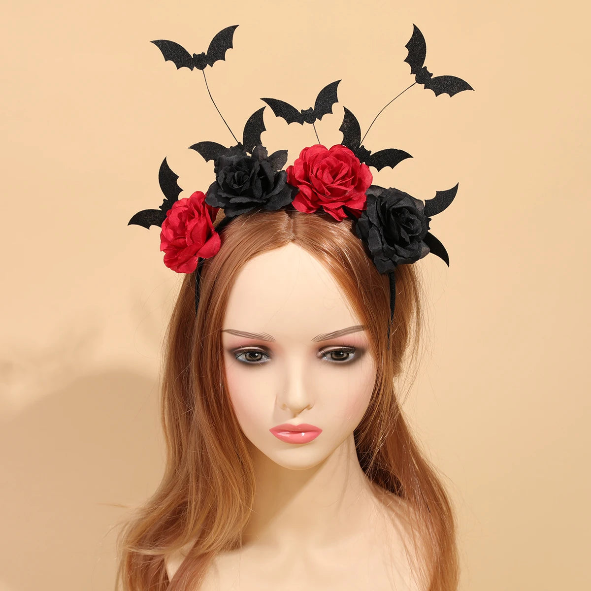 1 Piece of Halloween Costume Accessories, Headbands, Hair Accessories, Bat Headbands, Girl Role-Playing Headbands