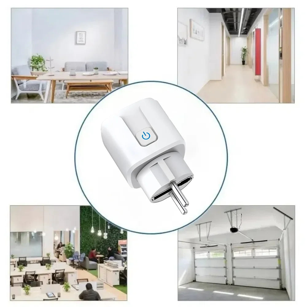 433mhz Socket Wireless Remote Control Switch Plug 110V 220V 15A EU FR On/Off Used for Light and Household Appliances 50meters