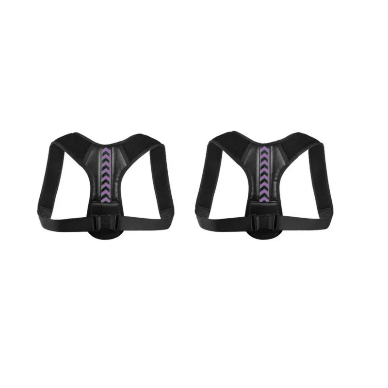 1/2Pcs Adjustable Back Shoulder Posture Corrector Belt Clavicle Spine Fashion Support  Home Office Sport Upper Back Neck Brace