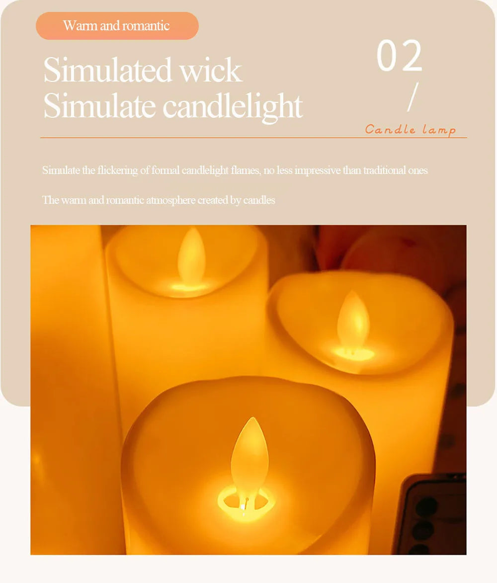 Christmas decorative LED electronic candle lamps,suitable for birthday,hotel,wedding and party decoration fake candle holders