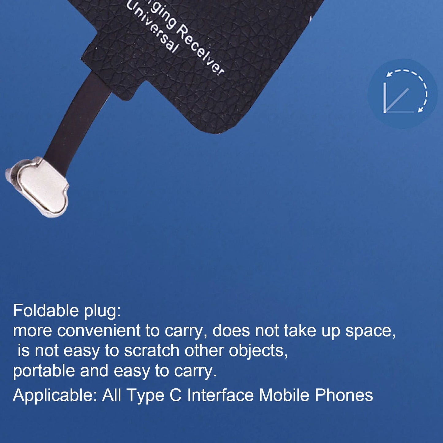 ZK40 10W Wireless Charging Receiver Type C Interface Wireless Charger Receiver Chip for Mobile Phones