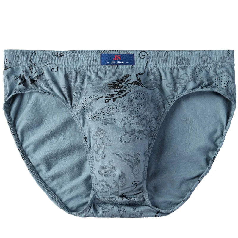 5 Pcs/Lot Cotton Underpants For Men Briefs Male Underwear Knickers Panties Pant Shorts Sexy Undies L XL 2XL 3XL 4XL 5XL 6XL 7XL