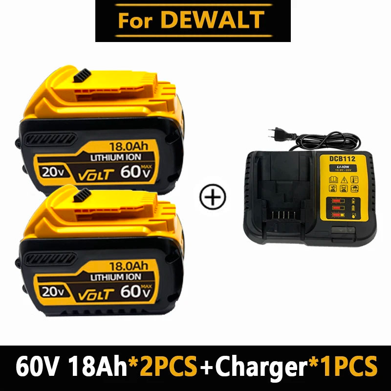 Original for DeWalt 6Ah/8Ah/12Ah 20V battery replaceable DCB184 DCB200 DCF892 DCF845 DCF850 DCF911 DCD800 DCD805 Tools Battery