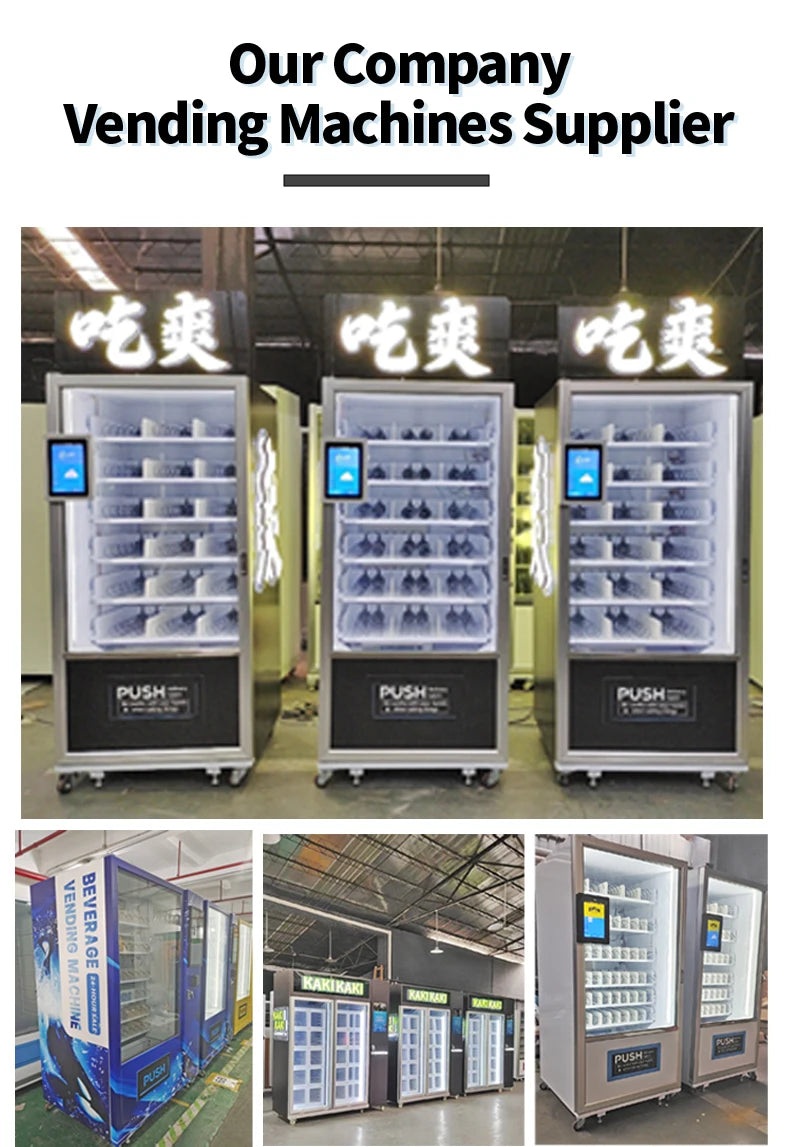 Digital Beauty Vending Machine Touch Screen Automated Cosmetic Dispenser for Eyelash and Wig Products