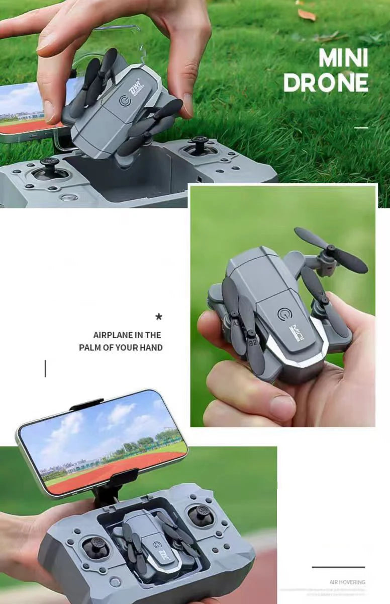 Mini Drone for Kids with 4k HDCamera  FPV Remote Control Toys Gifts for Boys Girls with Altitude Hold Headless Mode RC Dron