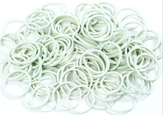 100Pcs Mini Rubber Bands Office Rubber Ring 16x1.4mm Soft Elastic Bands Stationery Holder Band Loop Home School Office Supplies