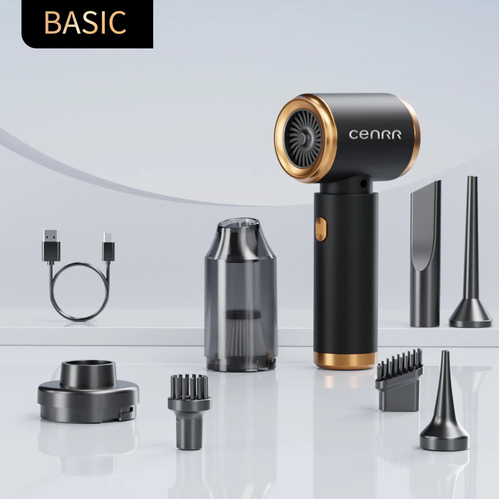 CENRR 210000PA Car Vacuum Cleaner High Suction Wireless Vacuum Cleaner Cordless Vacuum Cleaner for Car Cleaning Machine