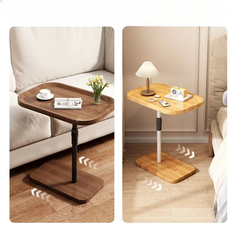 Minimalist Modern Sofa Side Table - Luxury Coffee Tea Table Small Shelves Rugged Durable Living Room Furniture